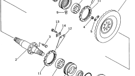 Роликовый подшипник 06002-32211 Komatsu