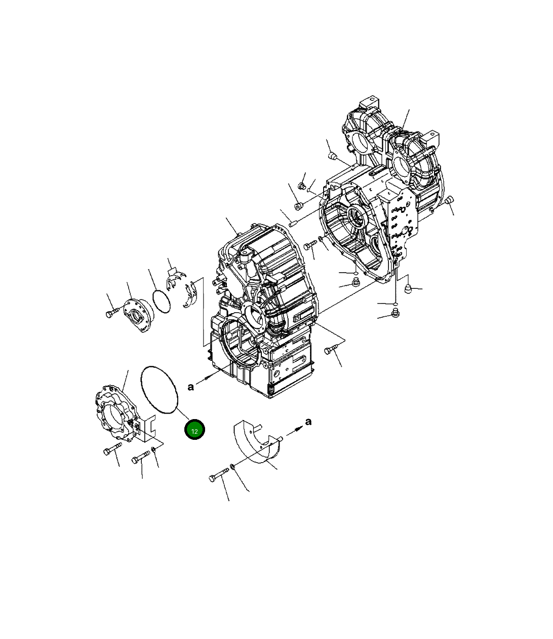 Кольцо уплотнительное (O-Ring) 07000-75285 Komatsu