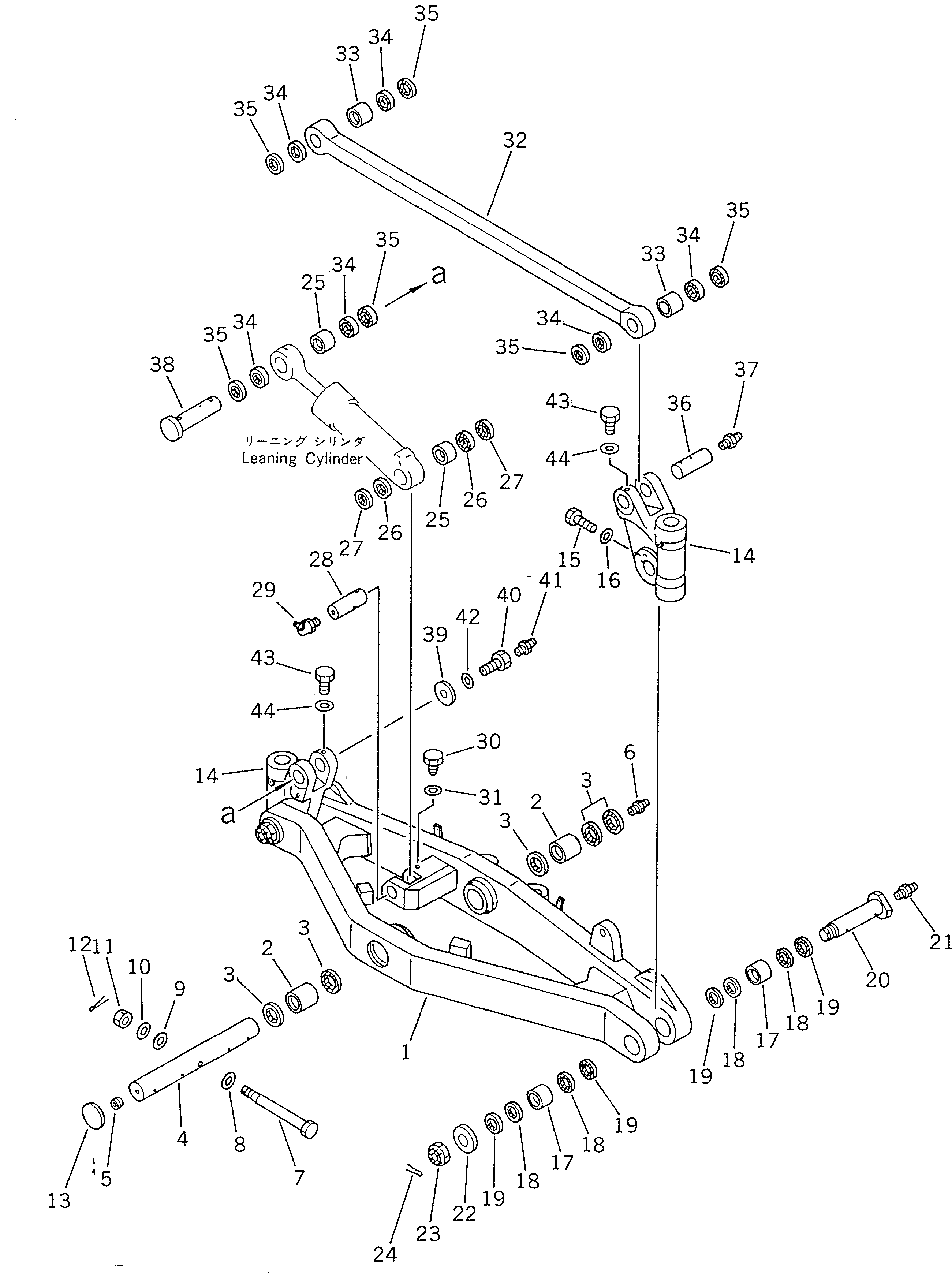 Болт 235-27-11650 Komatsu
