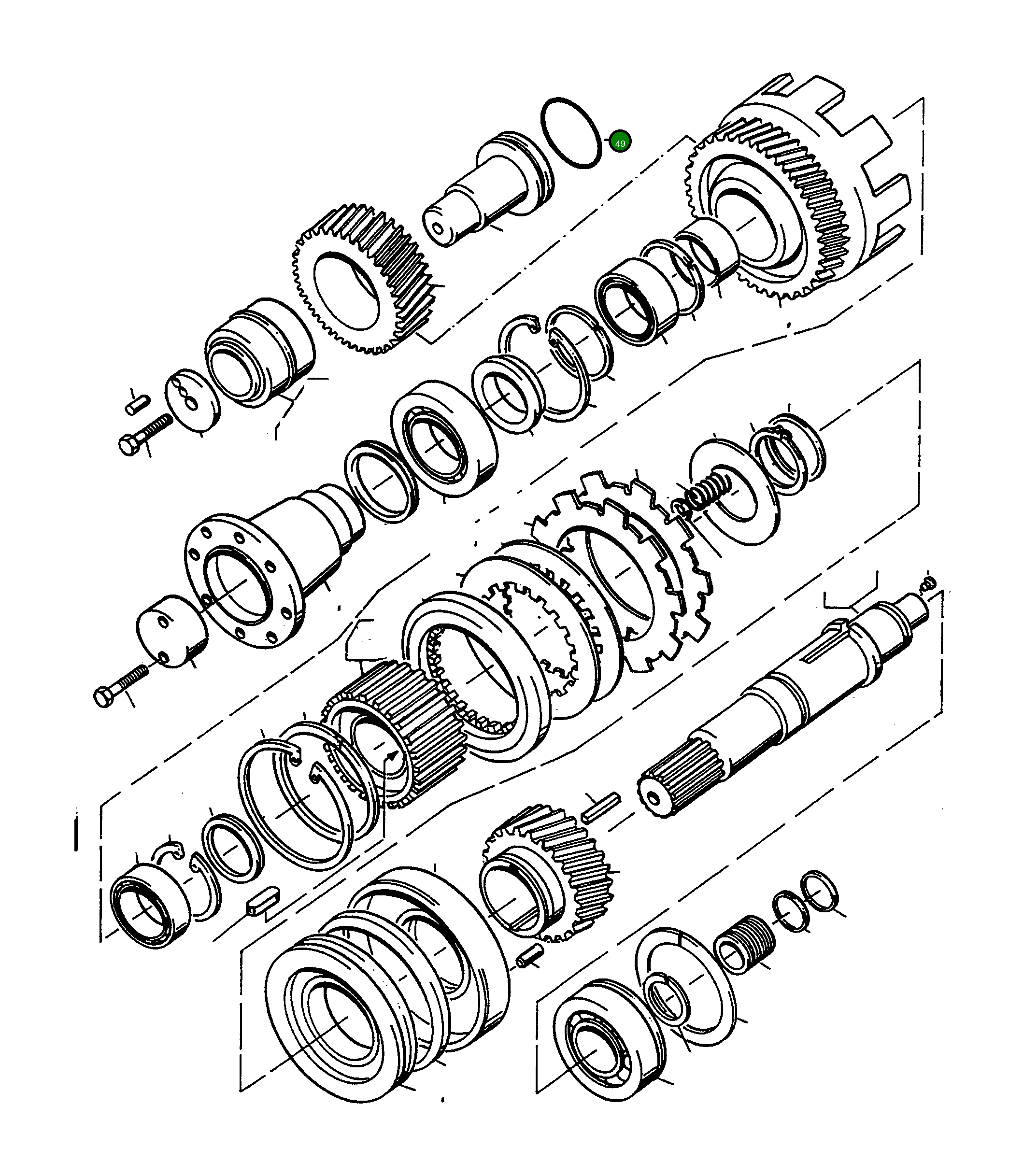 Кольцо уплотнительное (O-Ring) 1444801X1 Komatsu