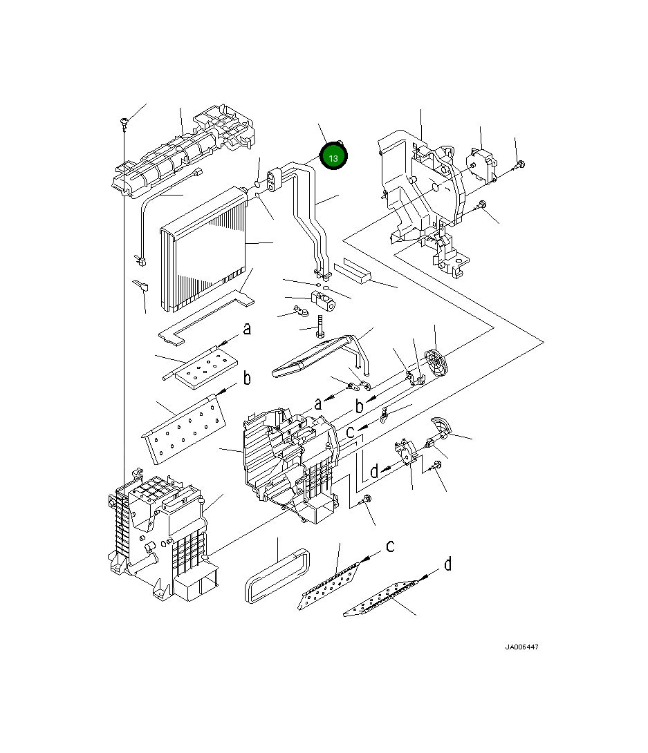 Болт ND949046-3610 Komatsu