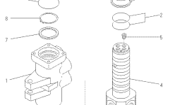 Вал 703-06-92133 Komatsu