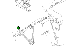 Крышка 6631-61-2840 Komatsu