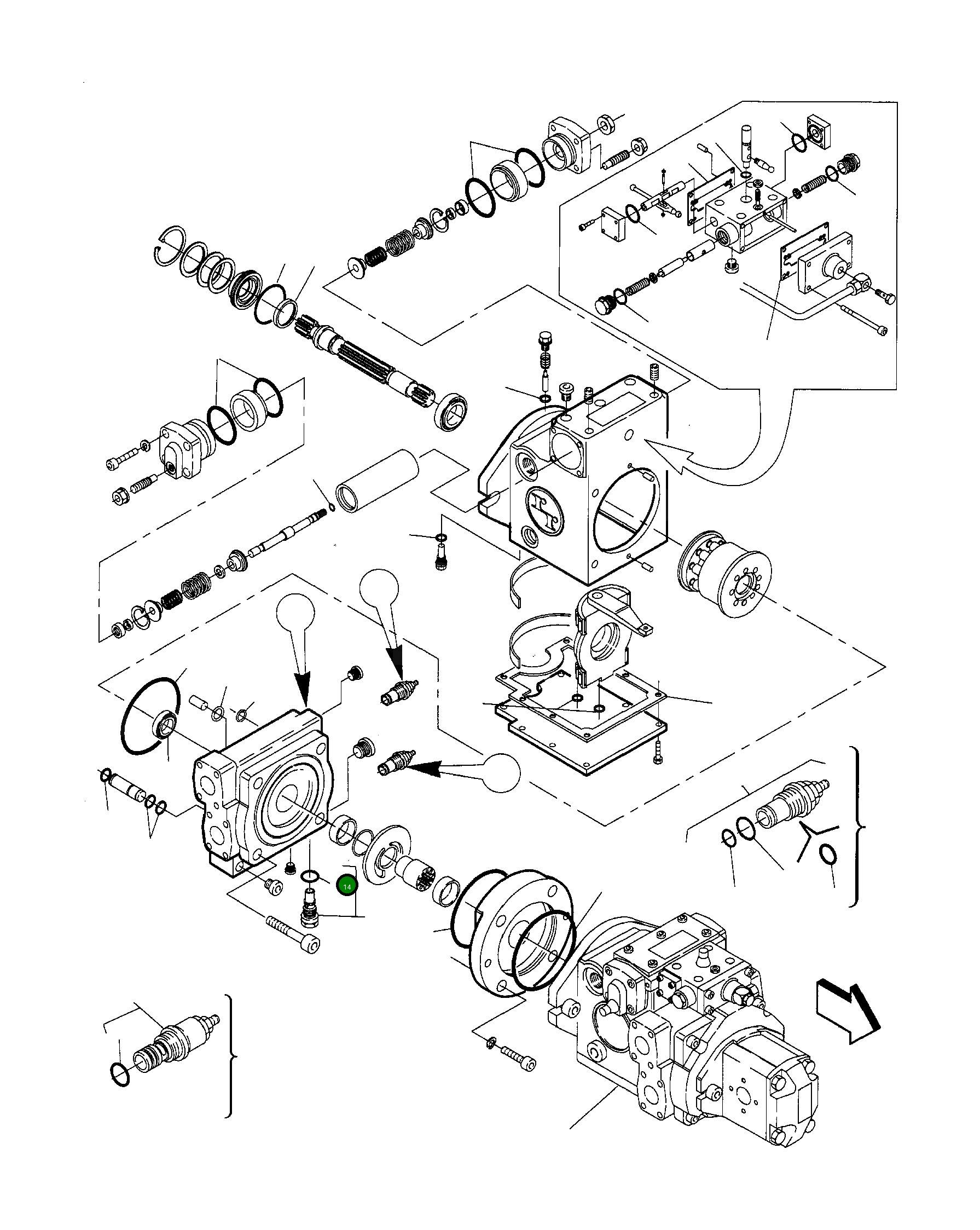 Кольцо уплотнительное (O-Ring) 840225114 Komatsu