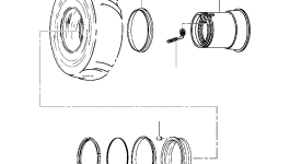 Кольцо уплотнительное (O-Ring) 184 192 H1 Komatsu