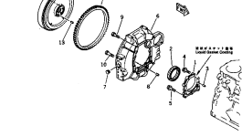 Шестерня YM124550-21600 Komatsu