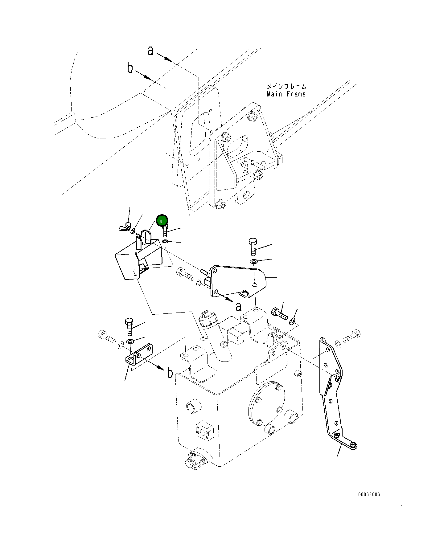 Крышка 561-43-8A760 Komatsu