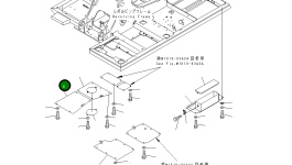 Крышка 20Y-54-28831 Komatsu