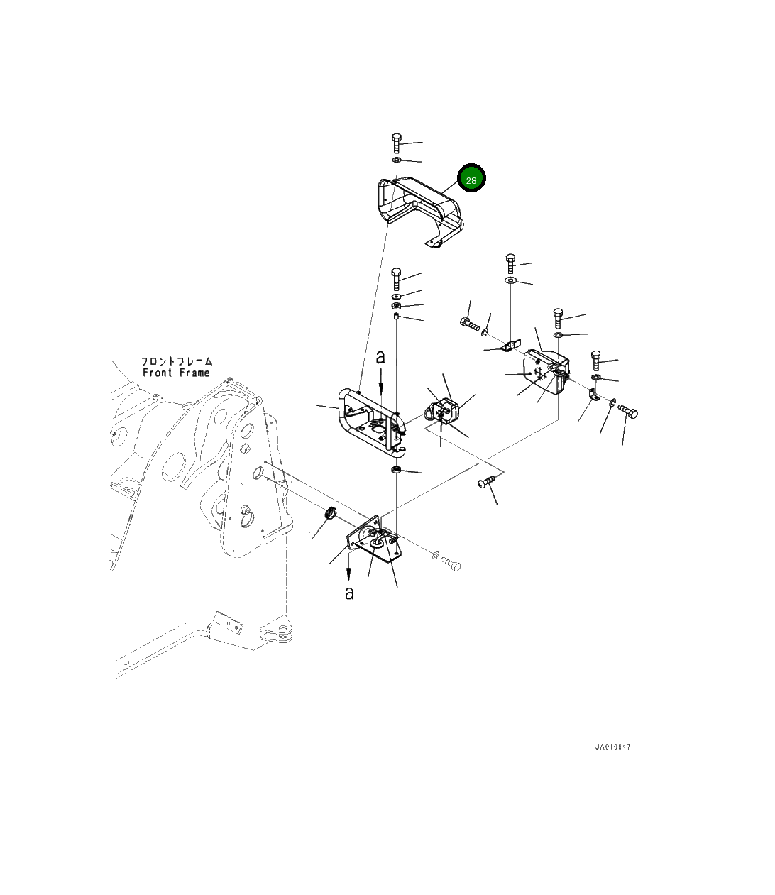 Крышка 419-06-53150 Komatsu