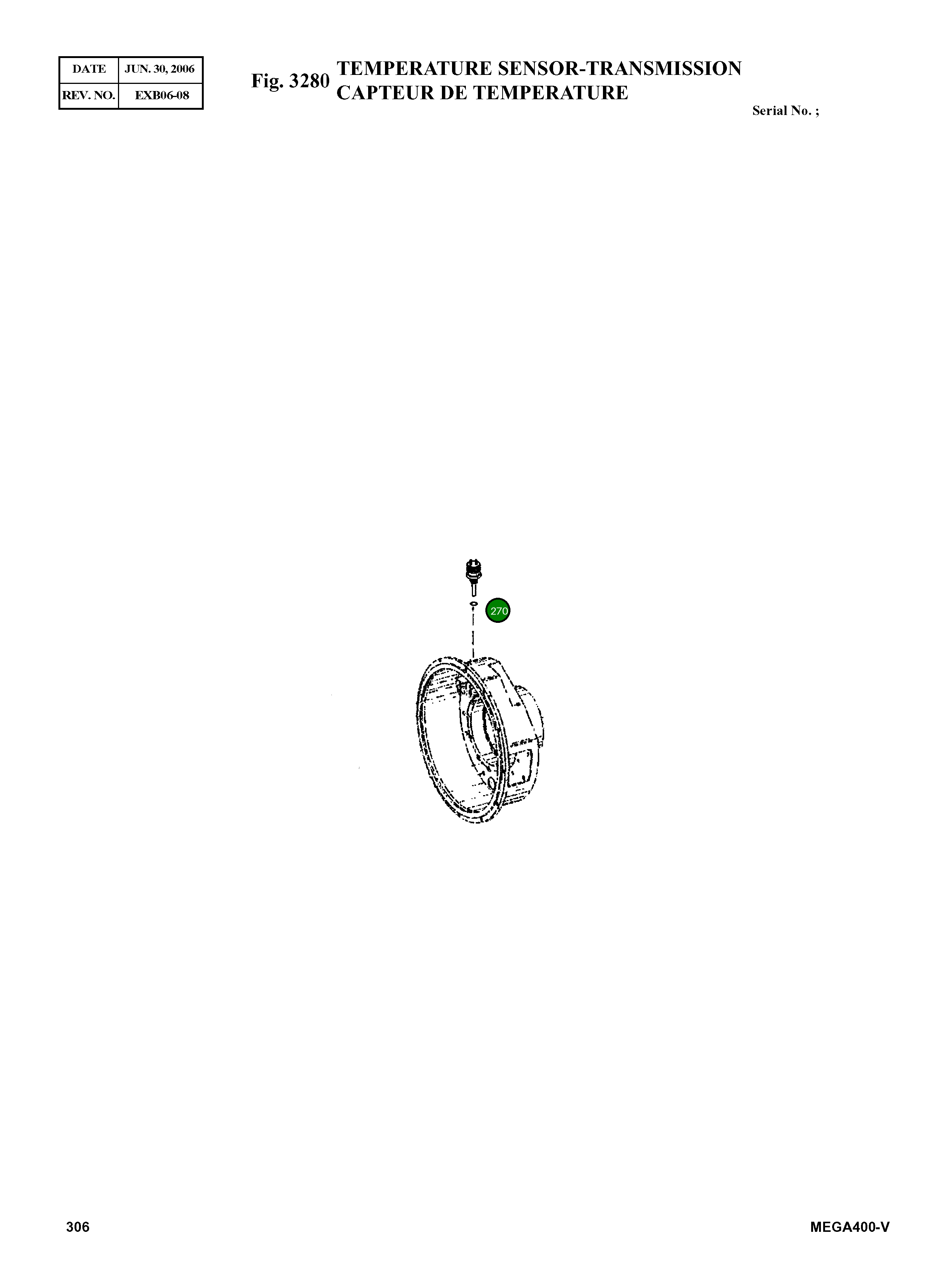 Кольцо уплотнительное (O-Ring) 1.180-00076 Komatsu