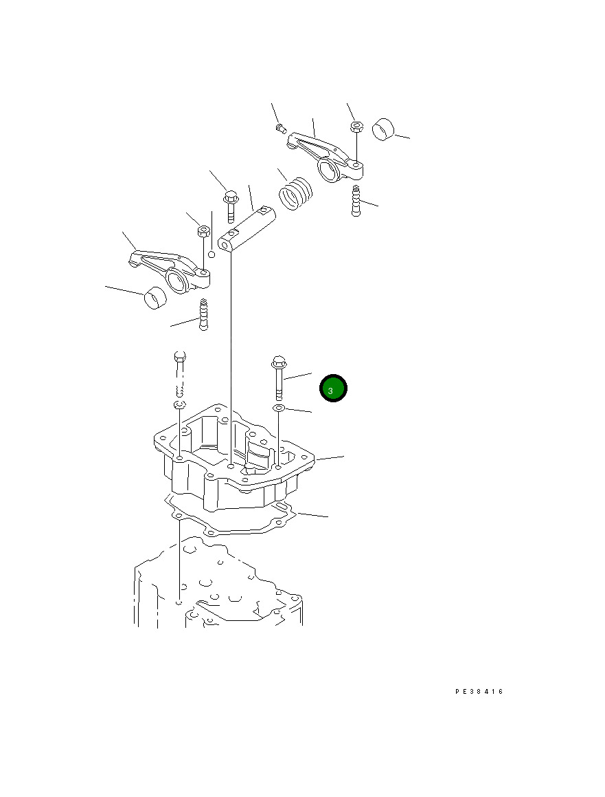 Болт 6150-81-9140 Komatsu