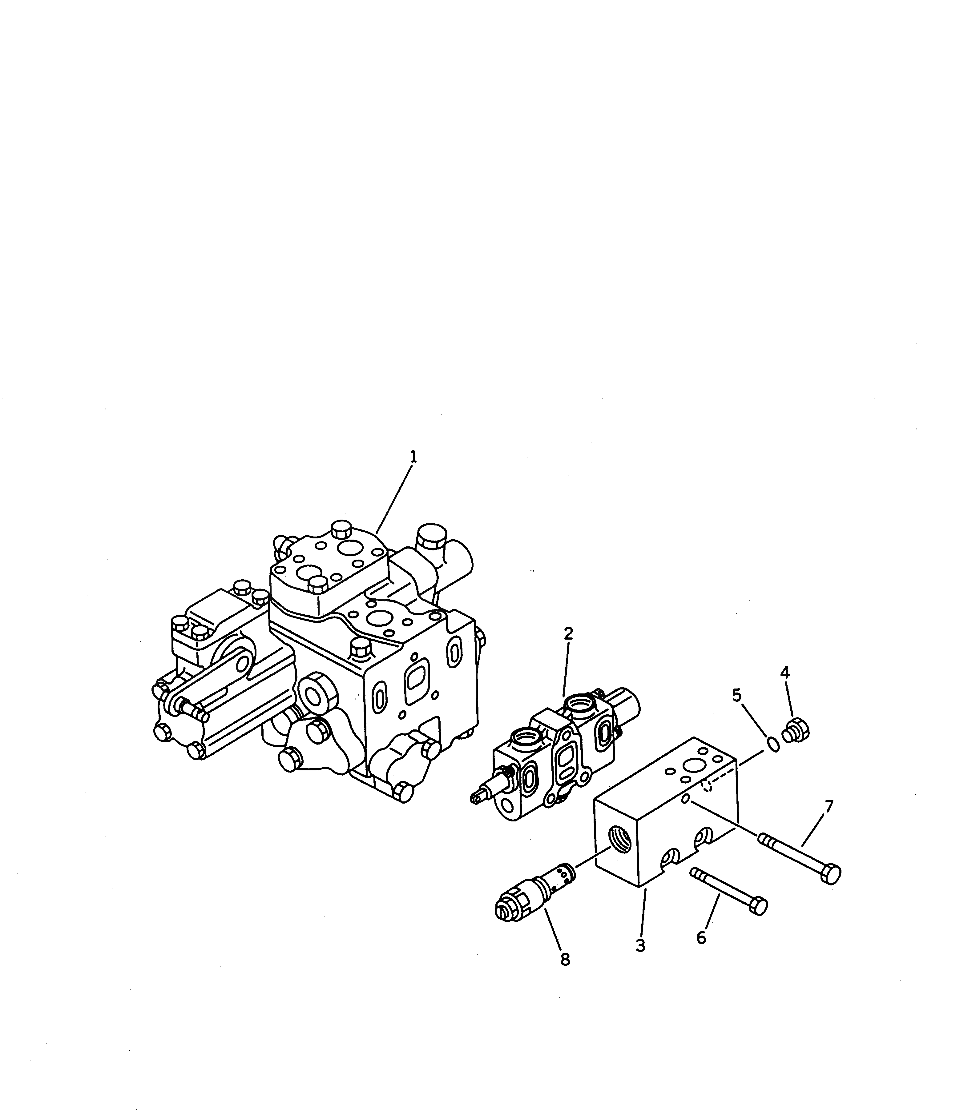 Болт 700-23-12120  Komatsu