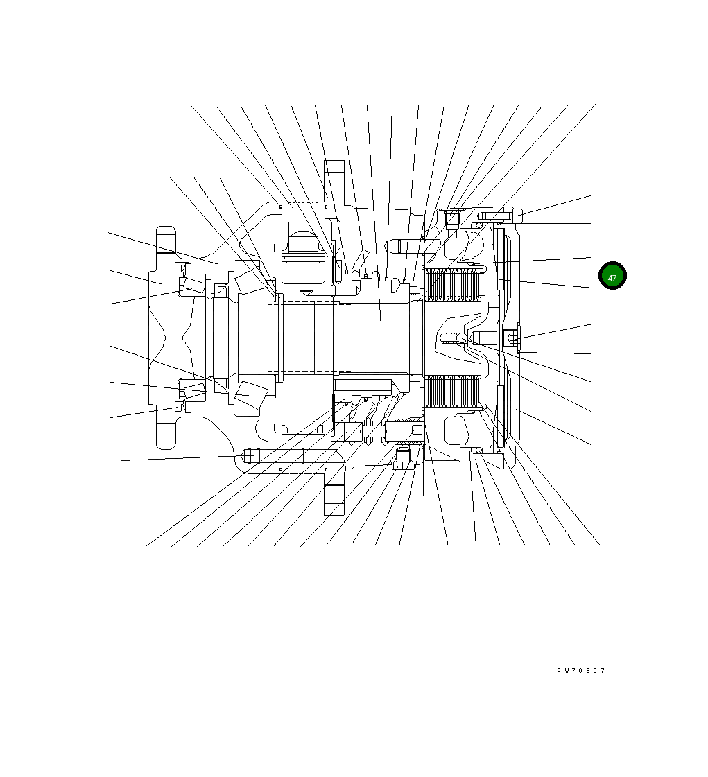 Кольцо уплотнительное (O-Ring) 258-81-54240 Komatsu