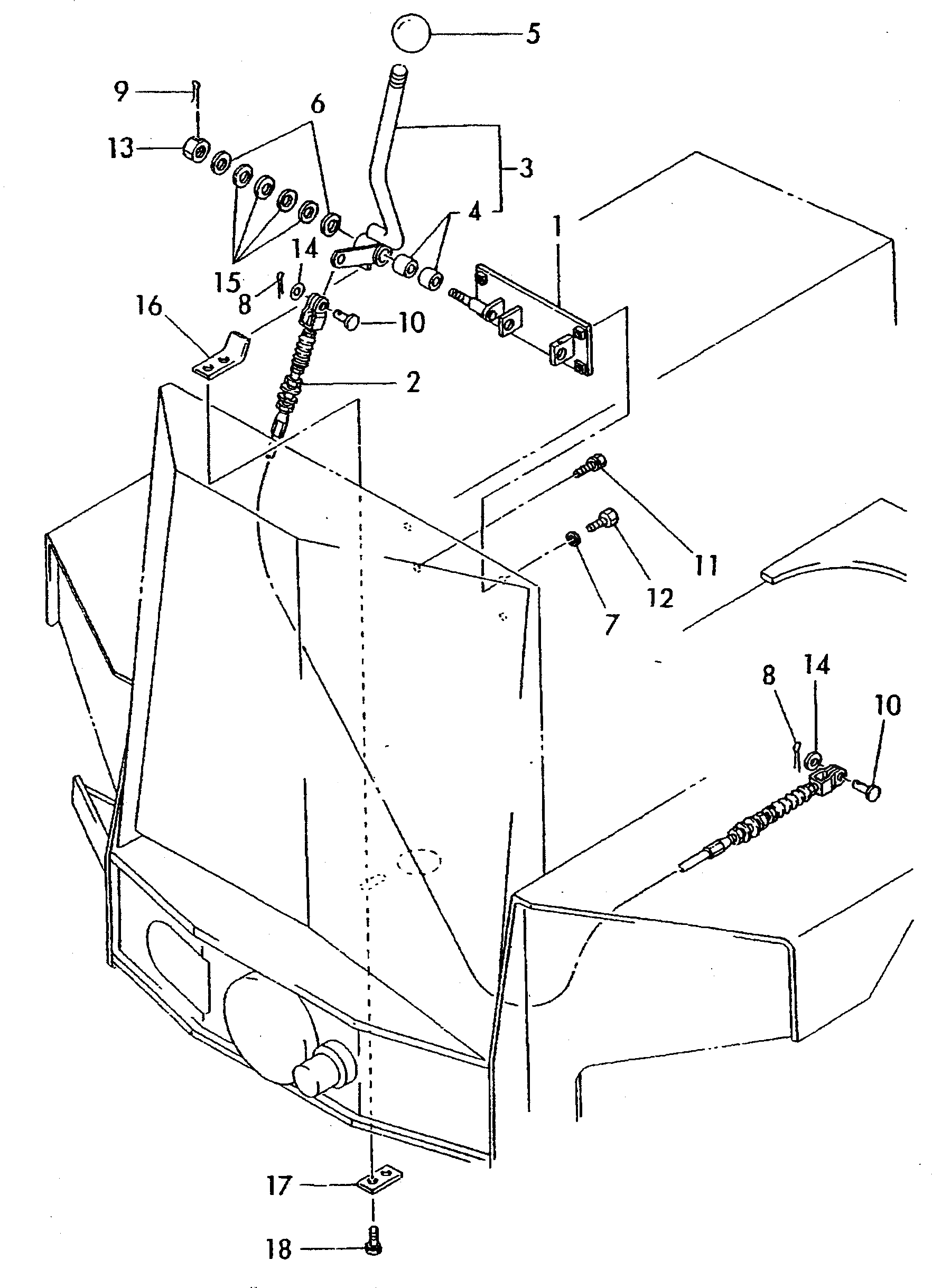 Болт YM26013-080302  Komatsu