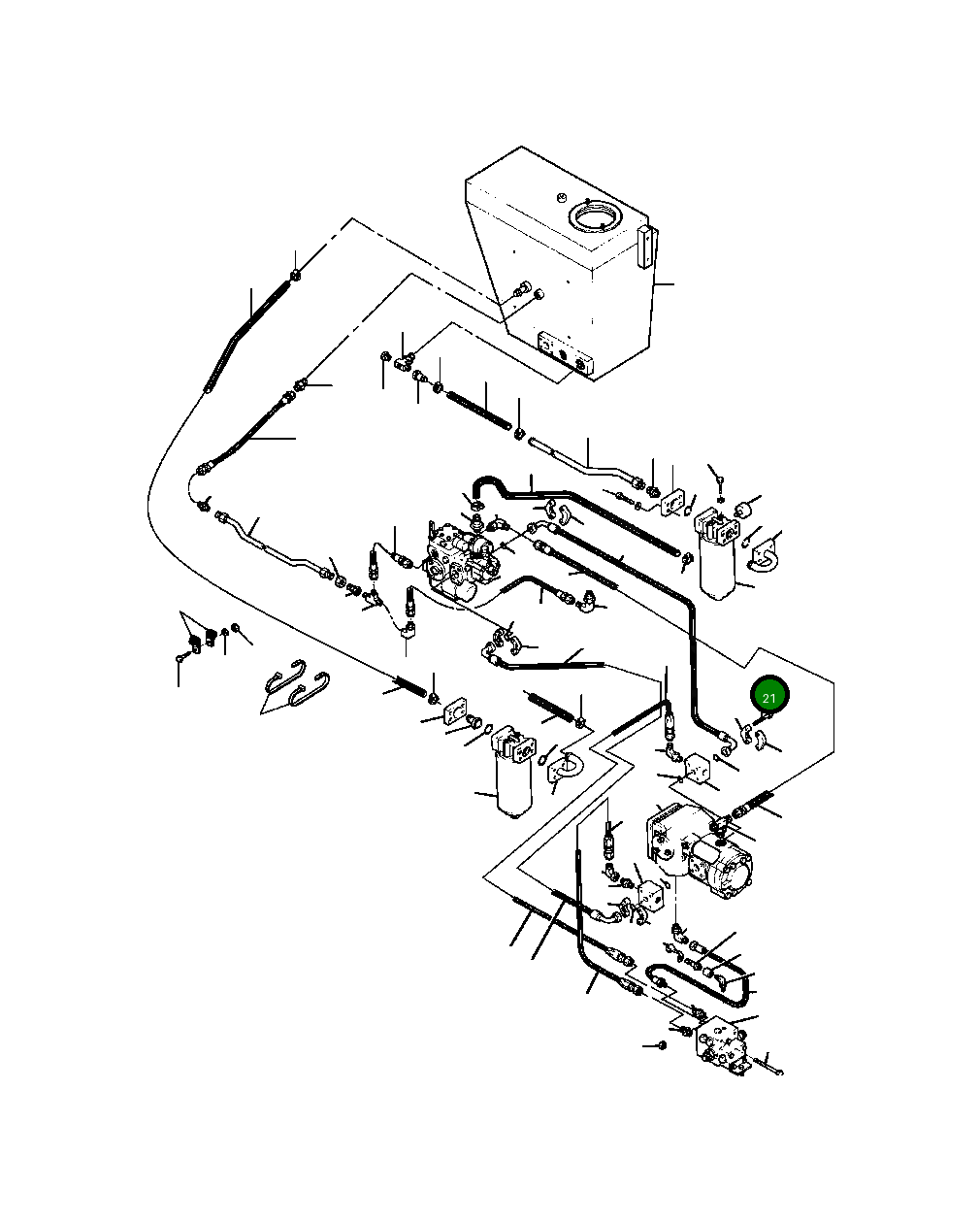 Болт 91 475 Komatsu