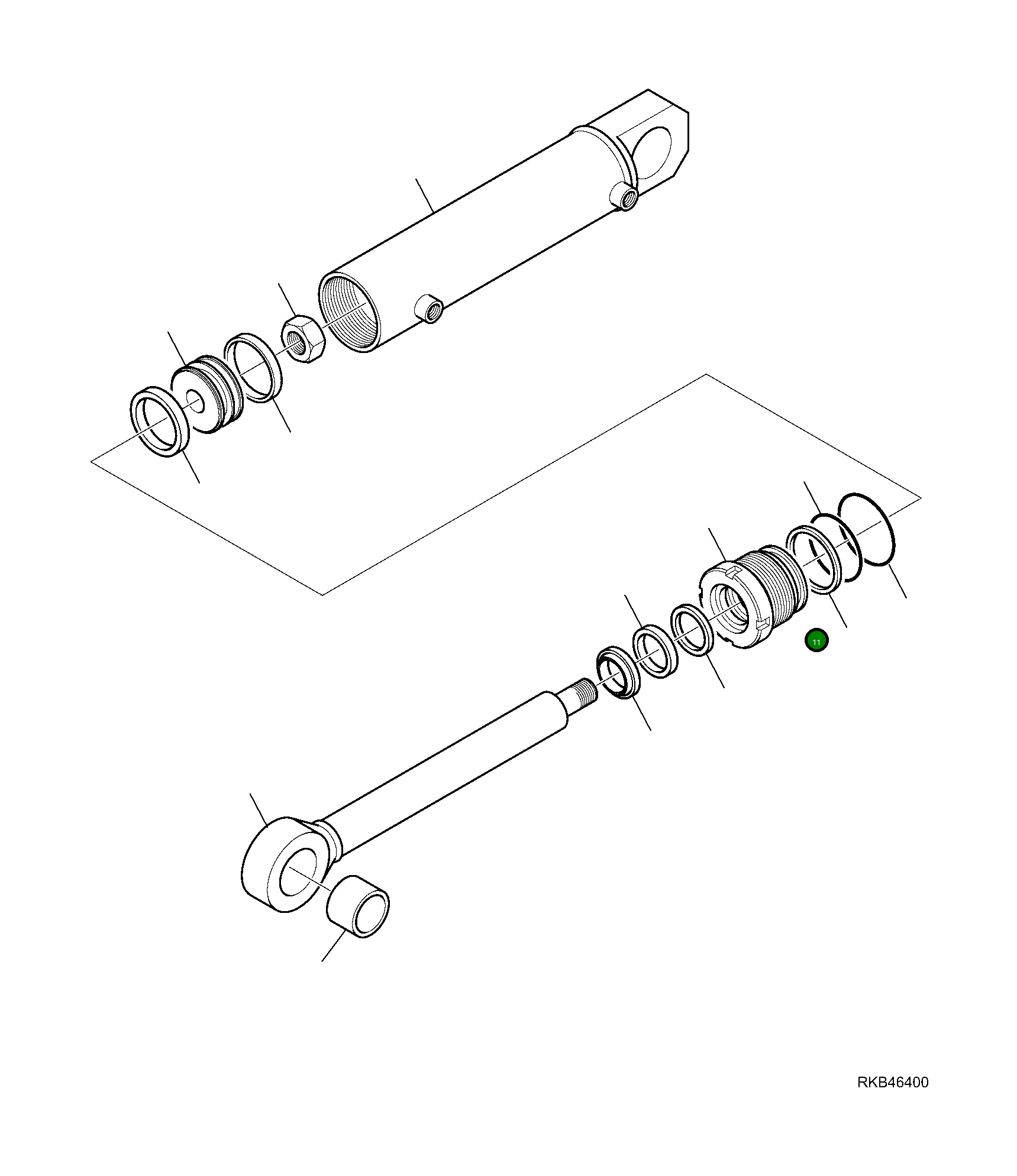 Кольцо уплотнительное (O-Ring) 37B-09-11332 Komatsu