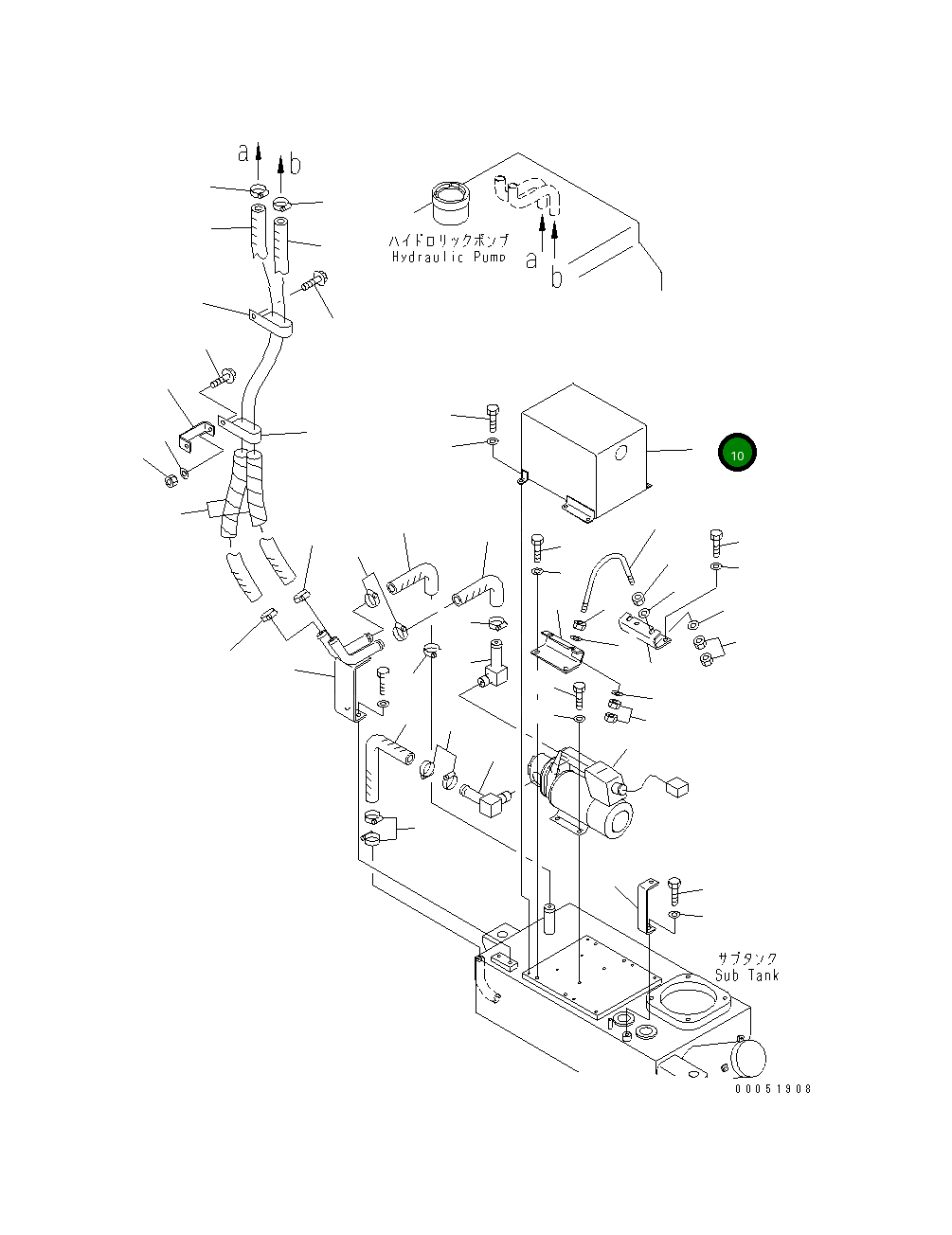 Крышка 23B-04-41160  Komatsu