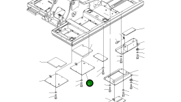 Крышка 20Y-54-62330 Komatsu