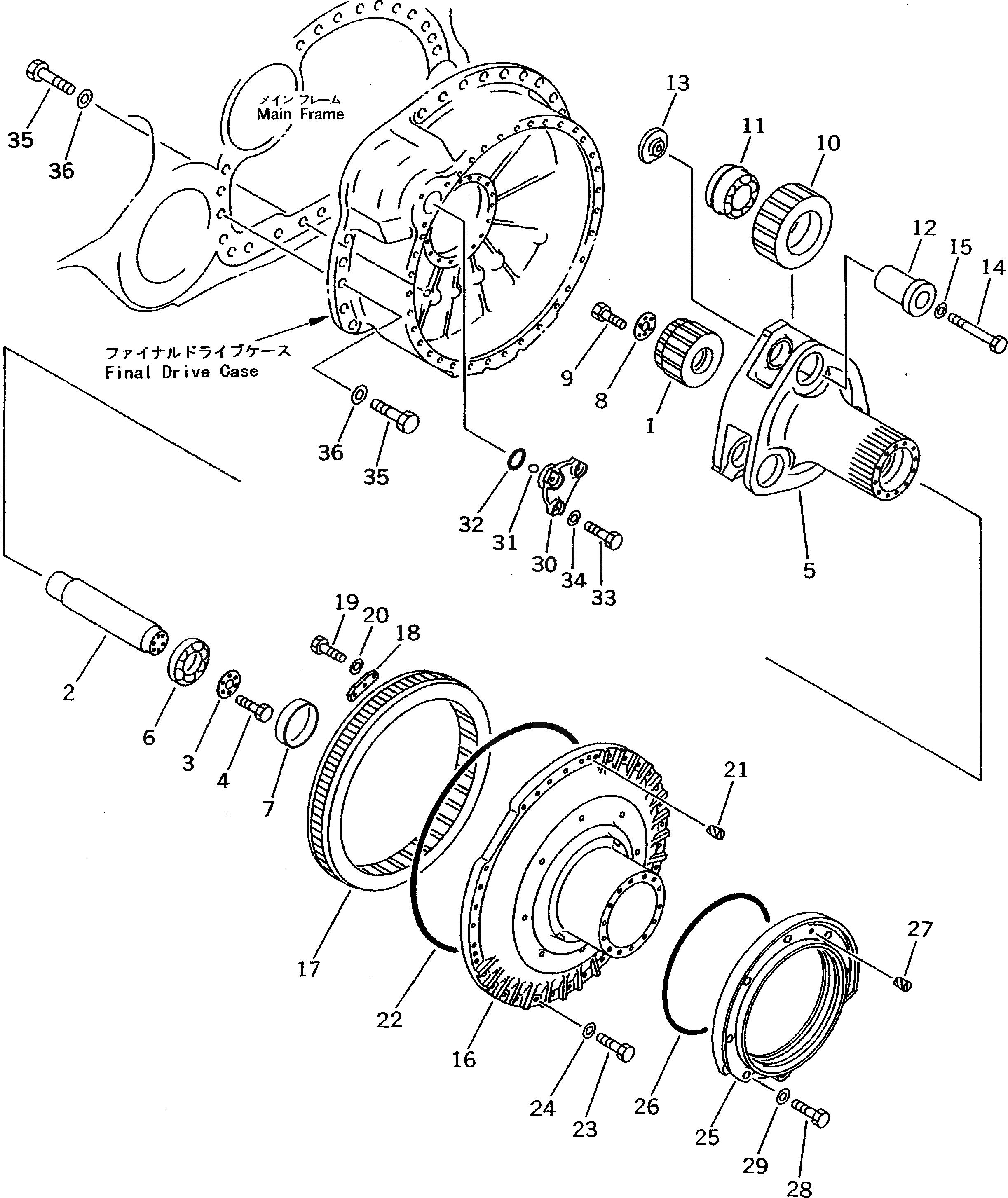 Болт 01011-82070 Komatsu