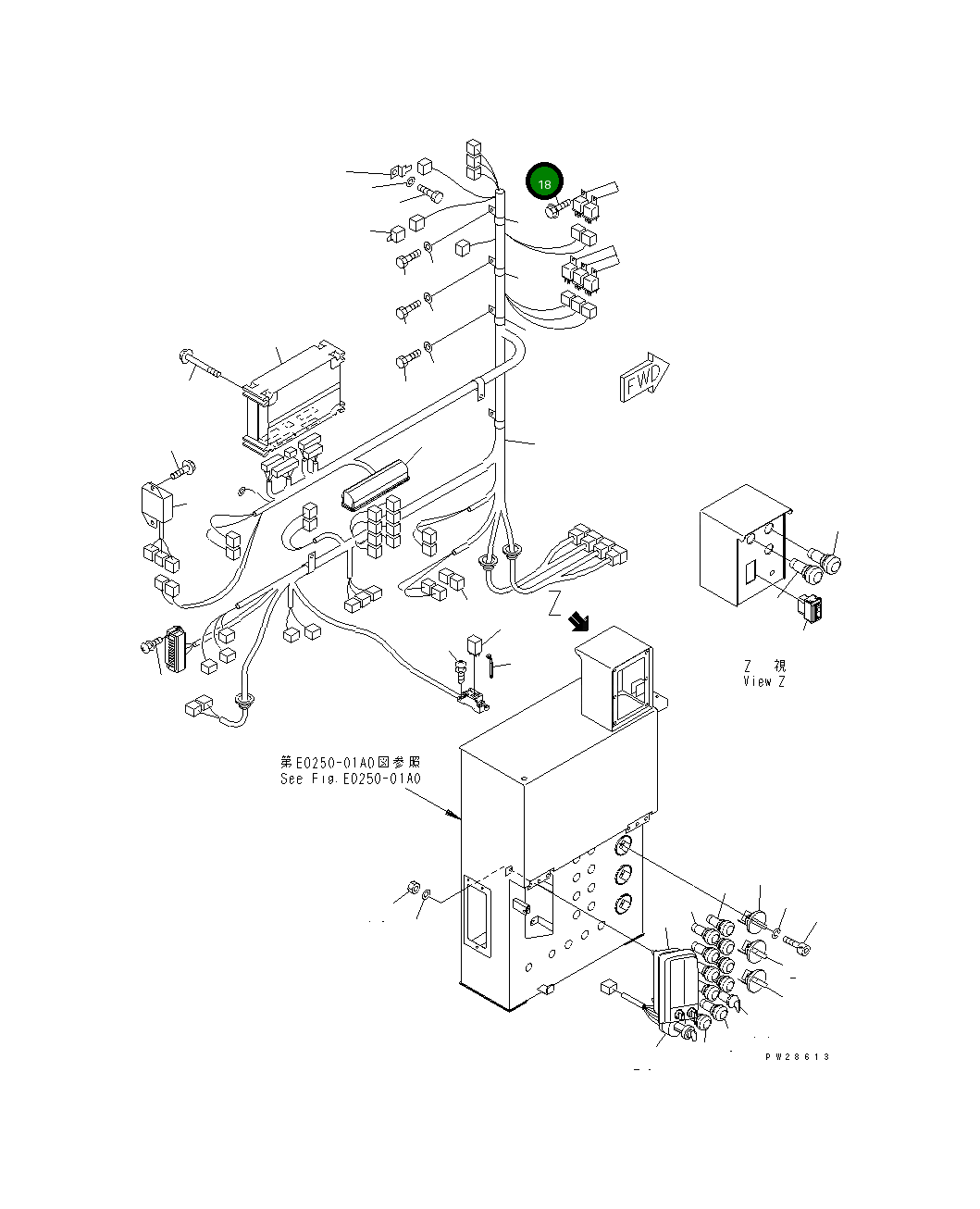Болт 01435-00608 Komatsu
