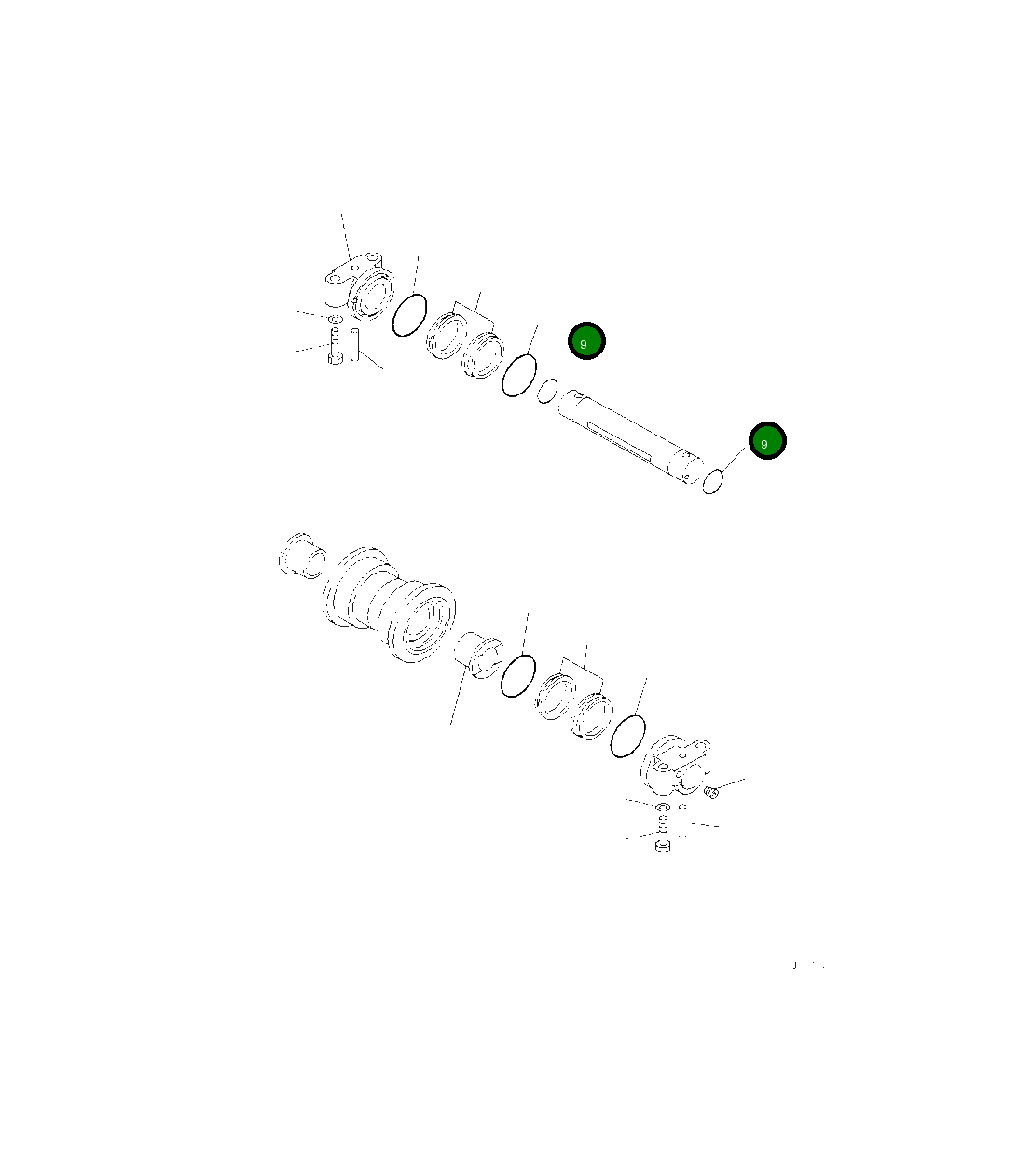 Кольцо уплотнительное (O-Ring) 208-30-56480 Komatsu