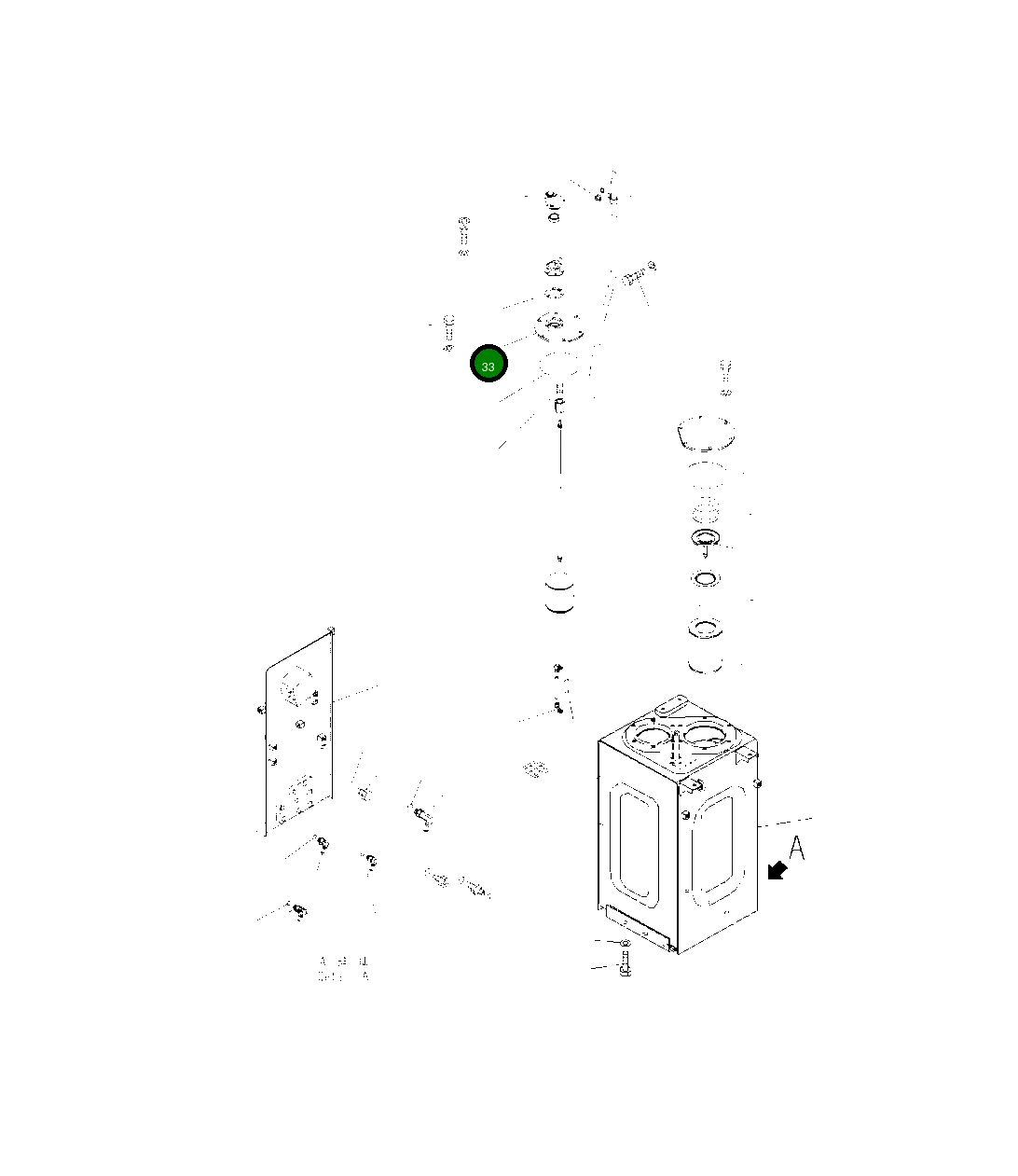 Крышка 2A5-60-12880  Komatsu