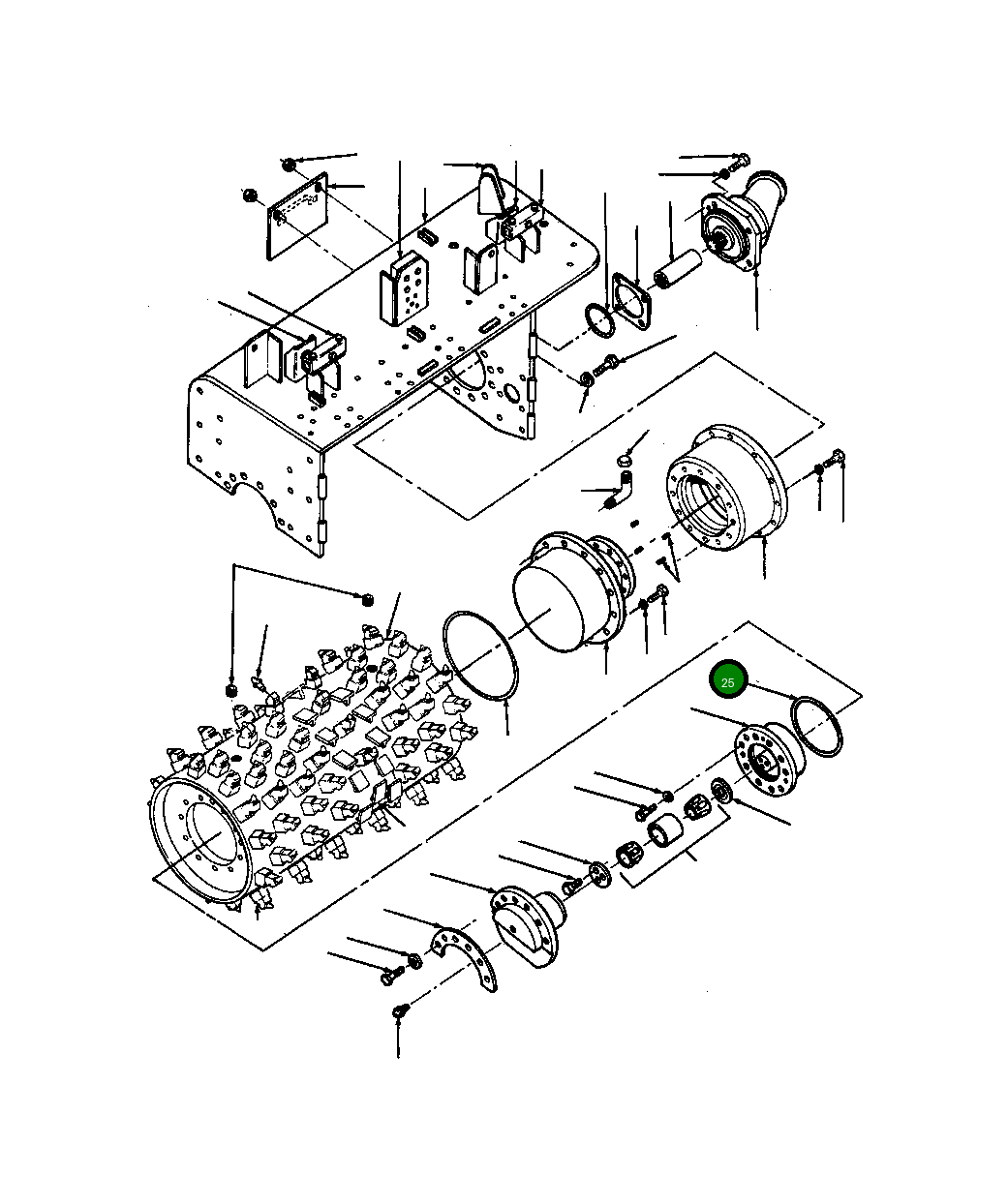 Кольцо уплотнительное (O-Ring) 156 573 Komatsu