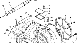 Крышка 114-Z60-2510 Komatsu