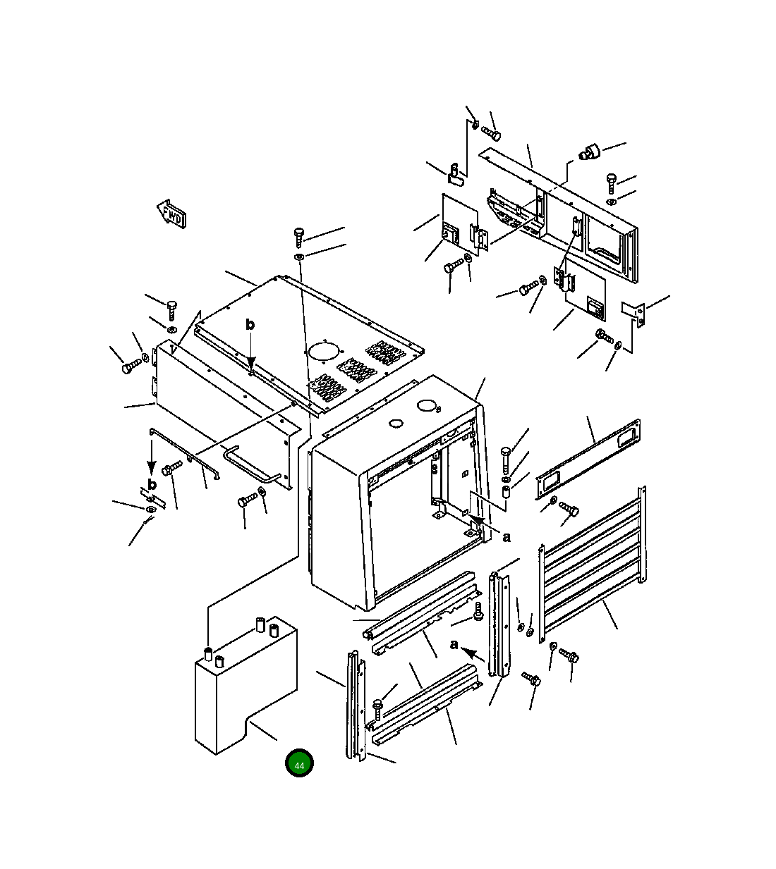 Крышка 425-02-A8111 Komatsu