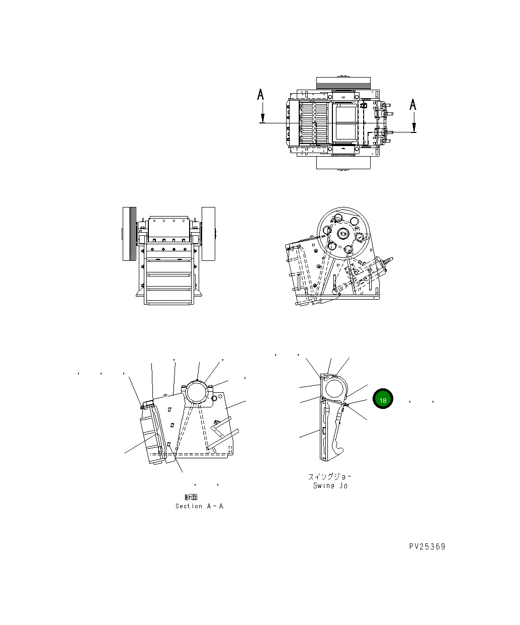 Болт 8221-70-7210 Komatsu