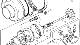 Ремкомплект PK28730811 Komatsu