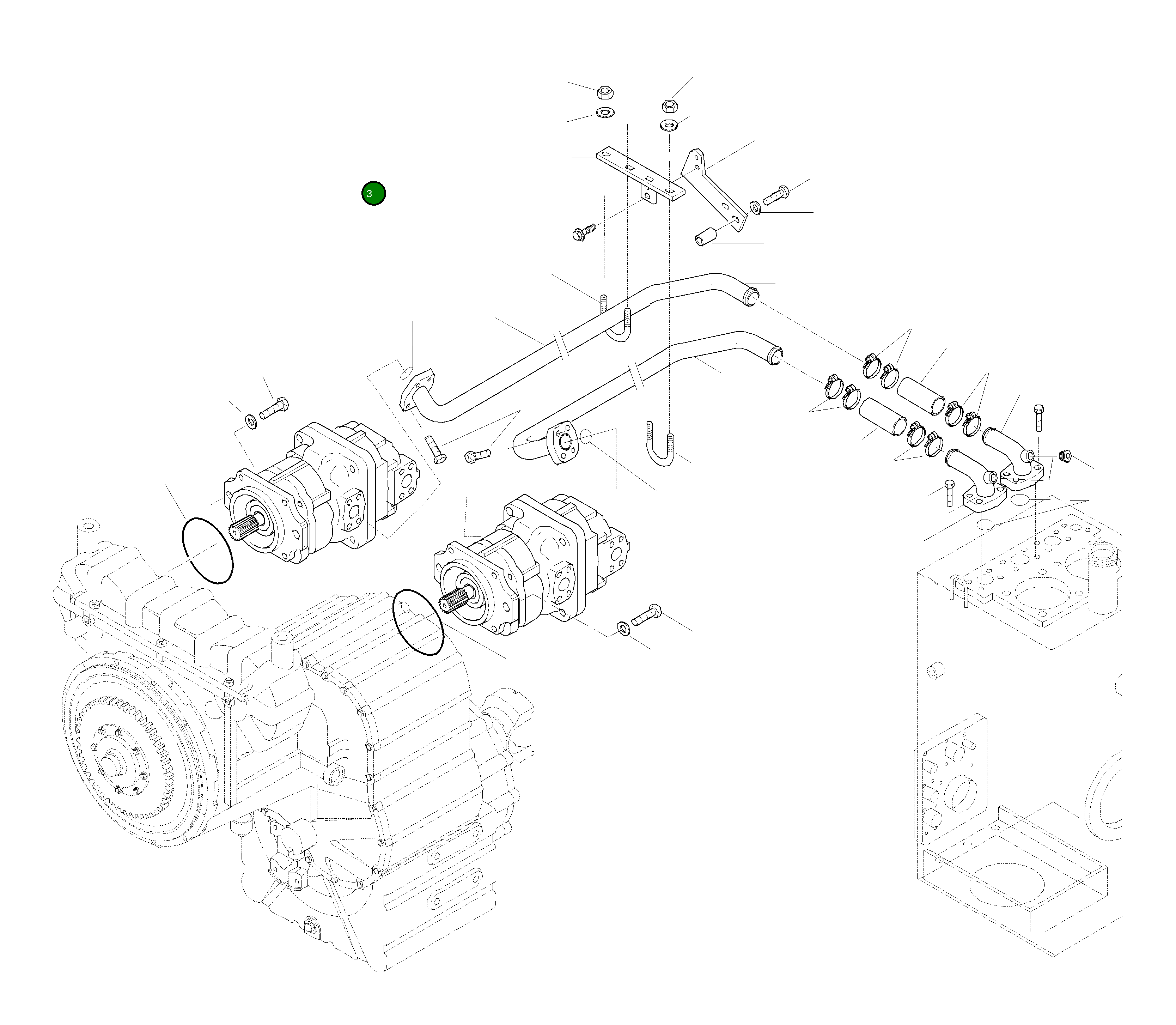 Кольцо уплотнительное (O-Ring) 419-09-H2190 Komatsu