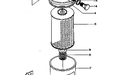 Прокладка 07003-11419 Komatsu