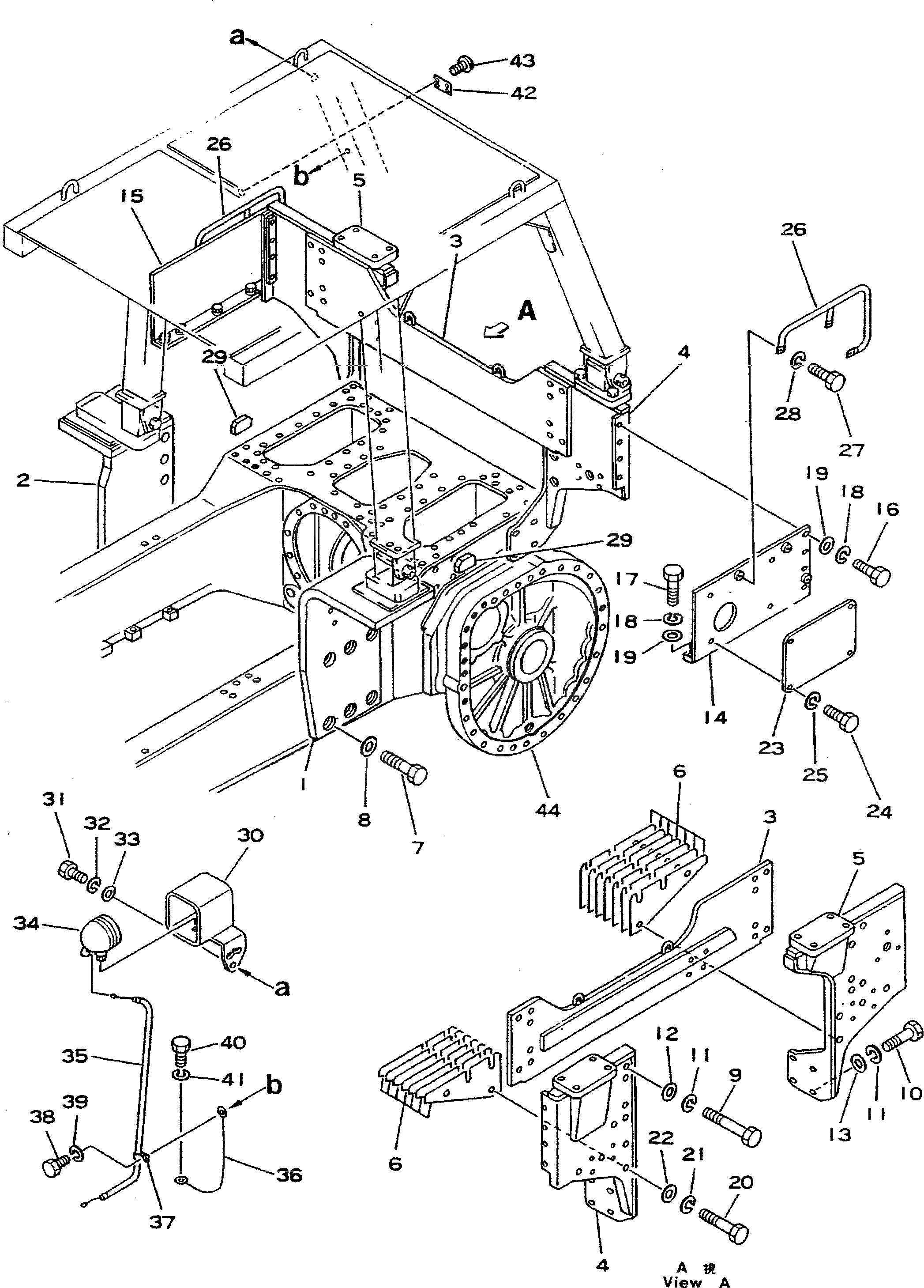 Болт 01011-63005  Komatsu