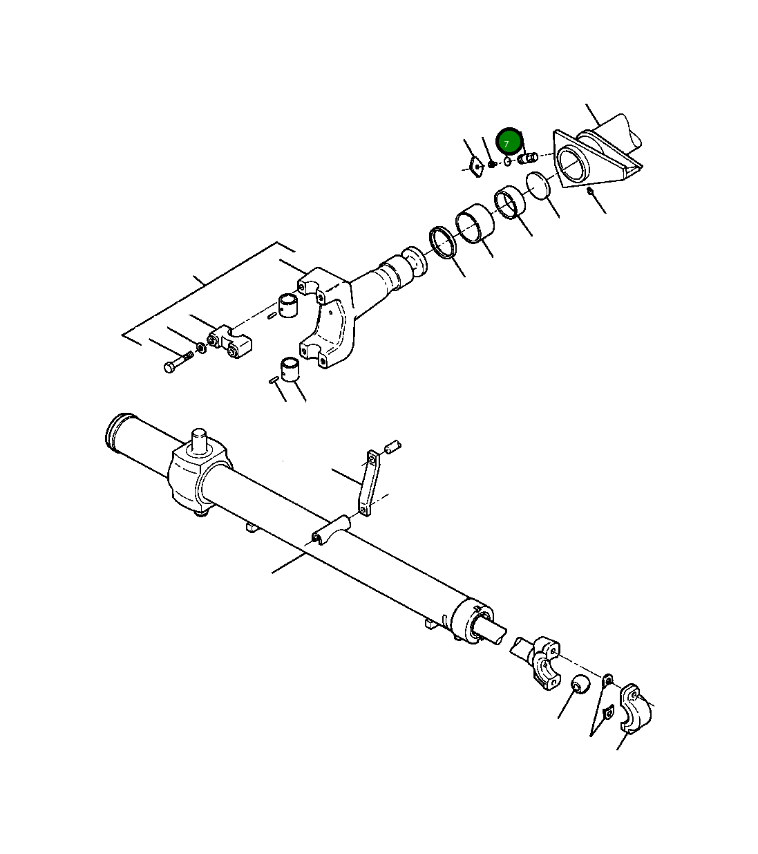 Кольцо уплотнительное (O-Ring) 28 108 R1 Komatsu