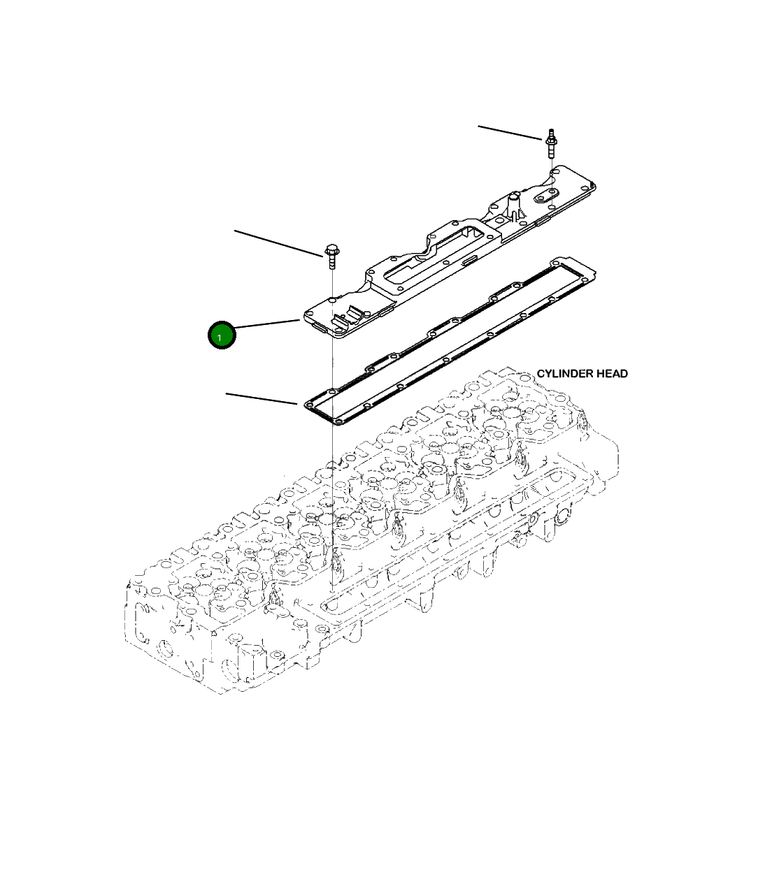 Крышка 6746-11-4140 Komatsu