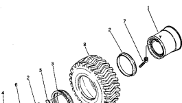 Кольцо 381-875024-2 Komatsu