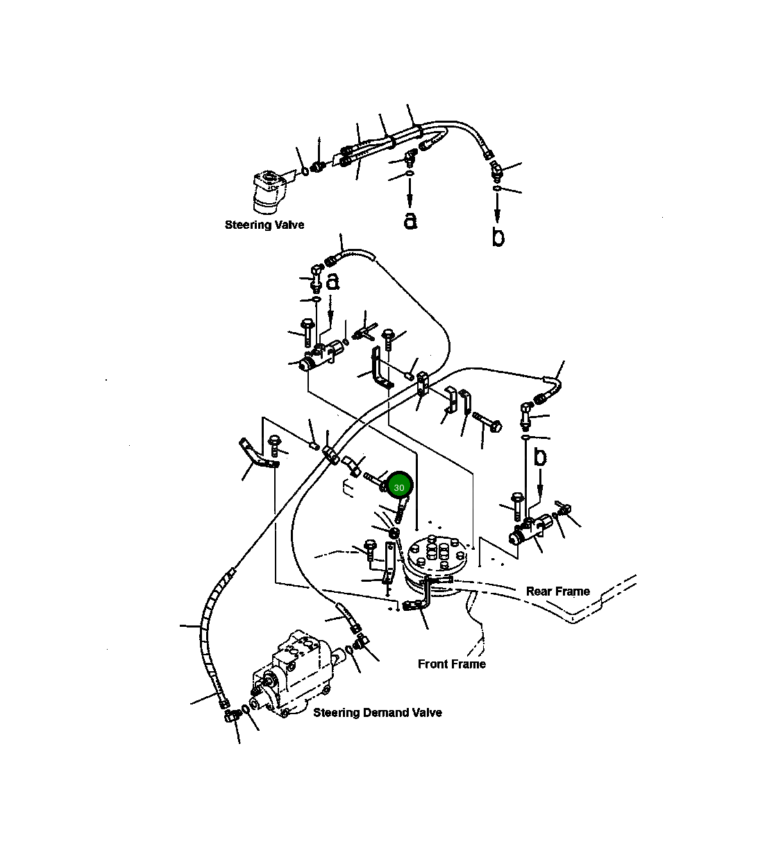 Болт 01435 01060  Komatsu