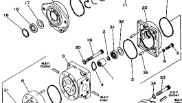 Кольцо уплотнительное (O-Ring) 705-17-02380 Komatsu