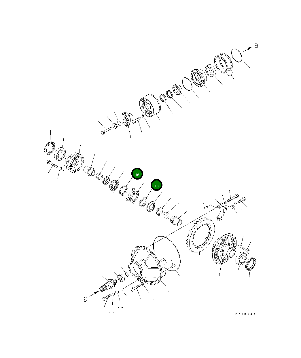 Кольцо 41E-23-11820 Komatsu
