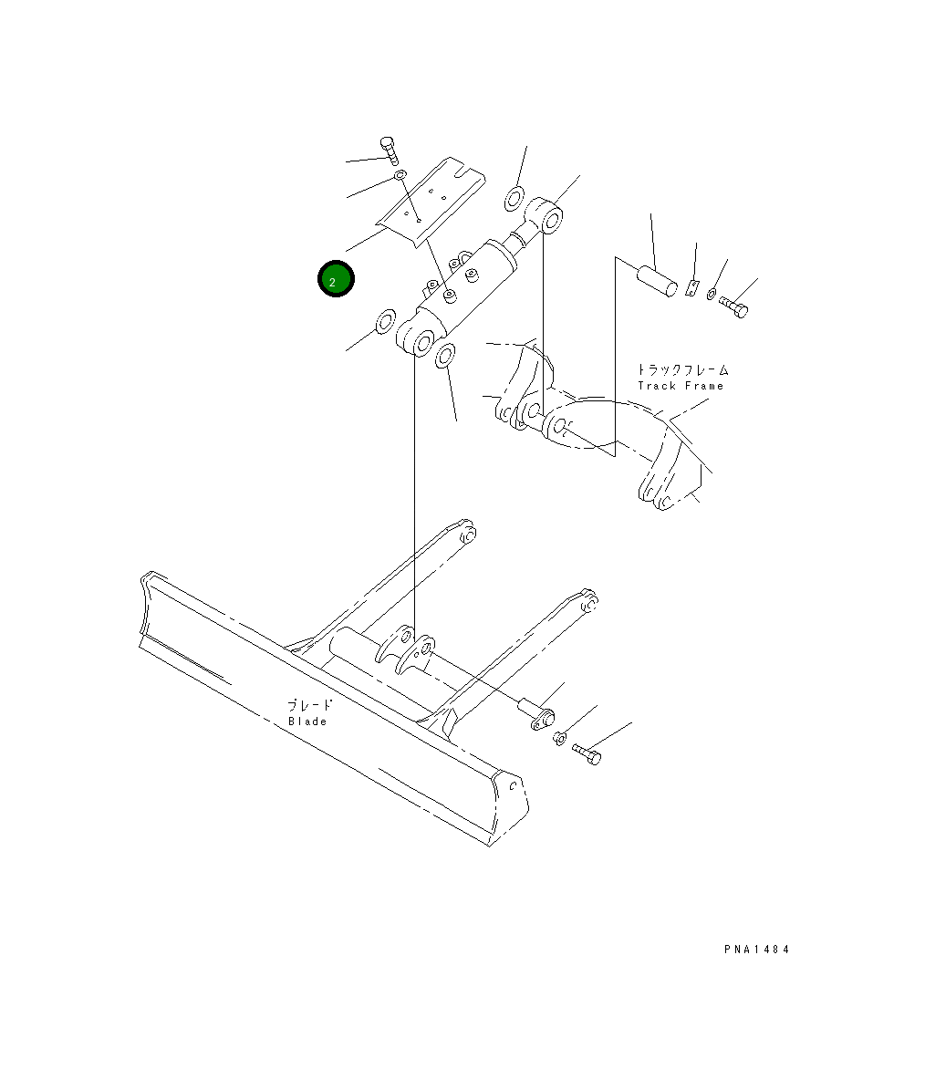Крышка 20U-71-11213  Komatsu