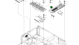 Крышка 208-54-76530 Komatsu