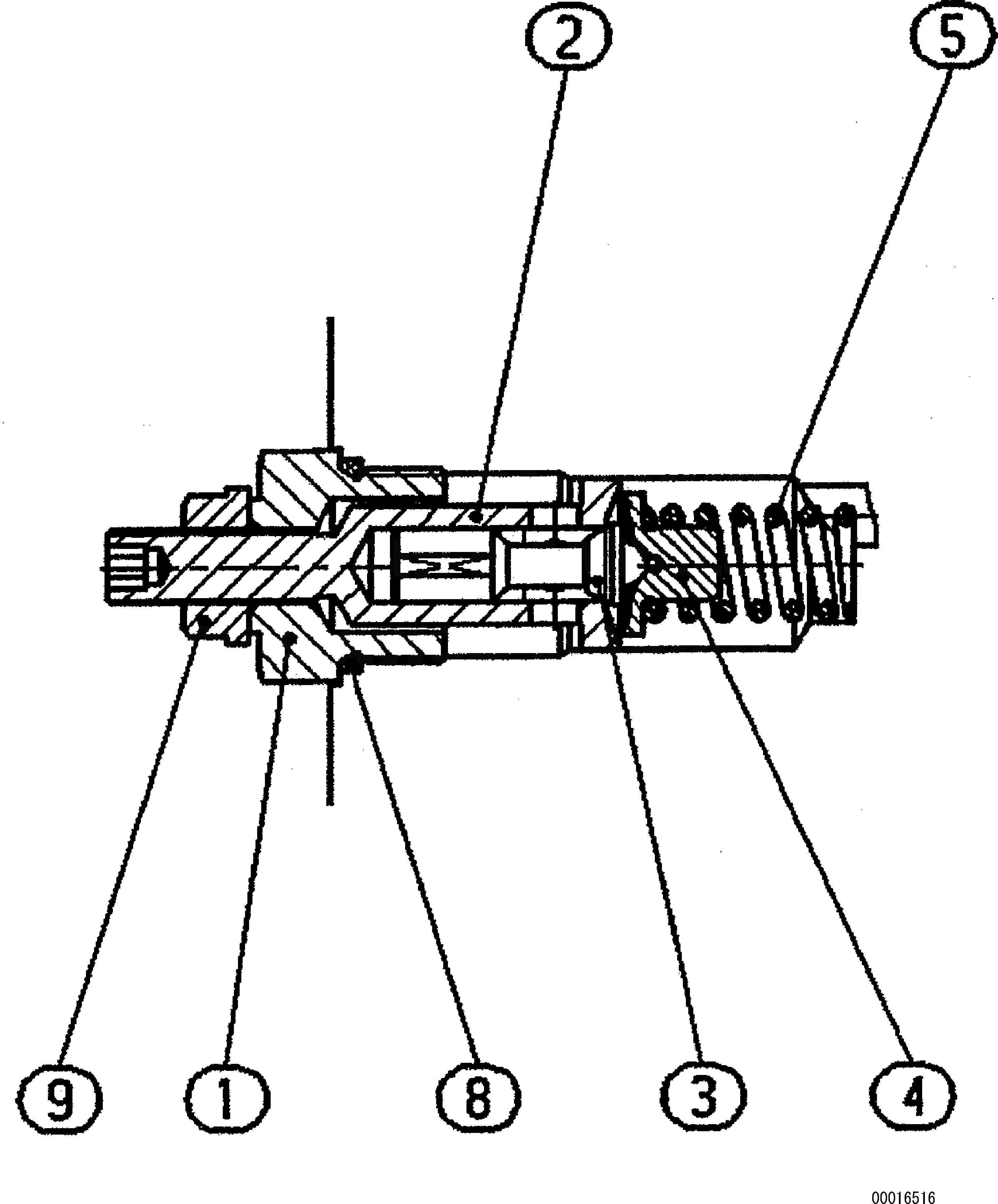 Кольцо уплотнительное (O-Ring) UCR909083761  Komatsu