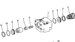 Кольцо уплотнительное (O-Ring) 382-290987-1 Komatsu