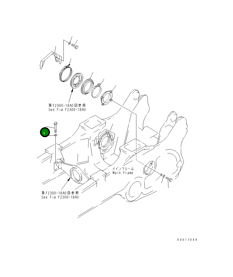 Болт 01011-82485 Komatsu