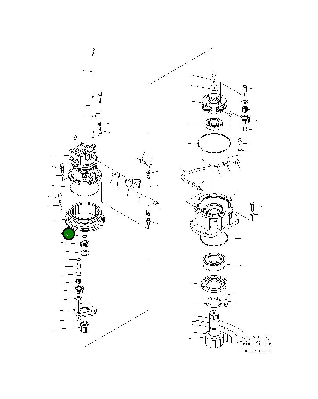 Кольцо 22U-26-21280  Komatsu