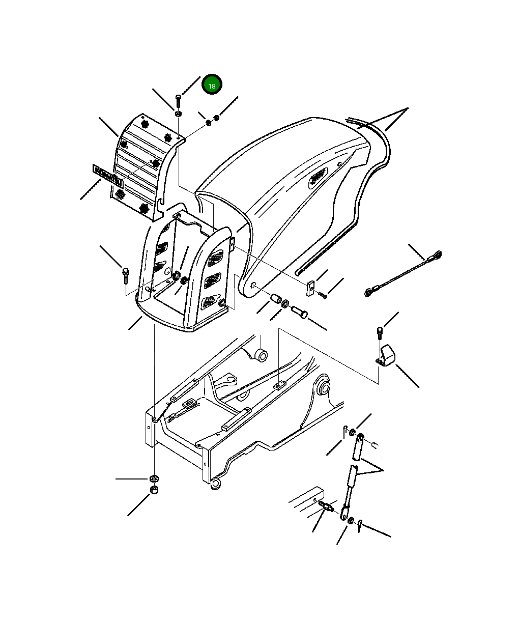 Болт 801014093 Komatsu