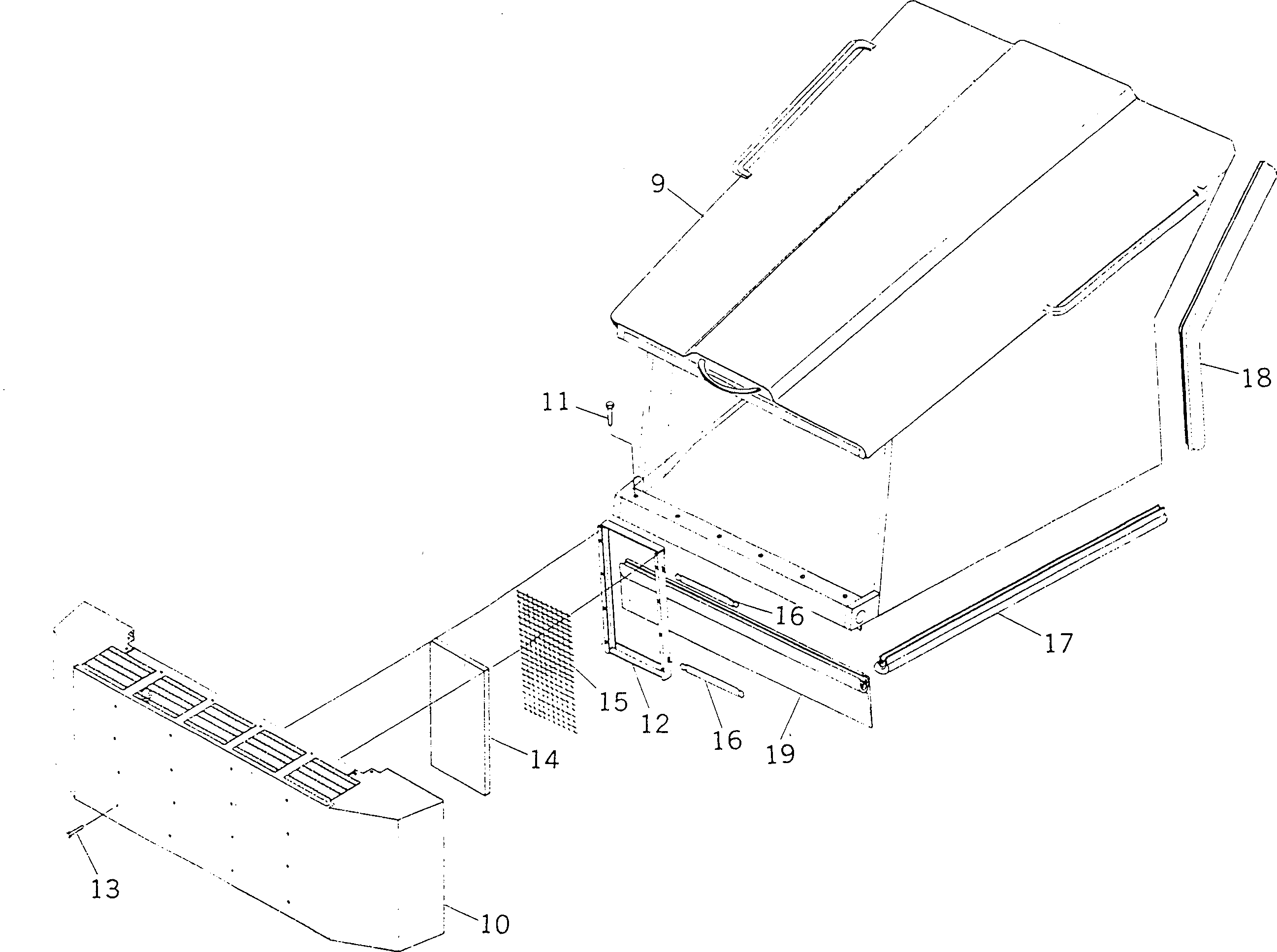 Болт BW062860 Komatsu