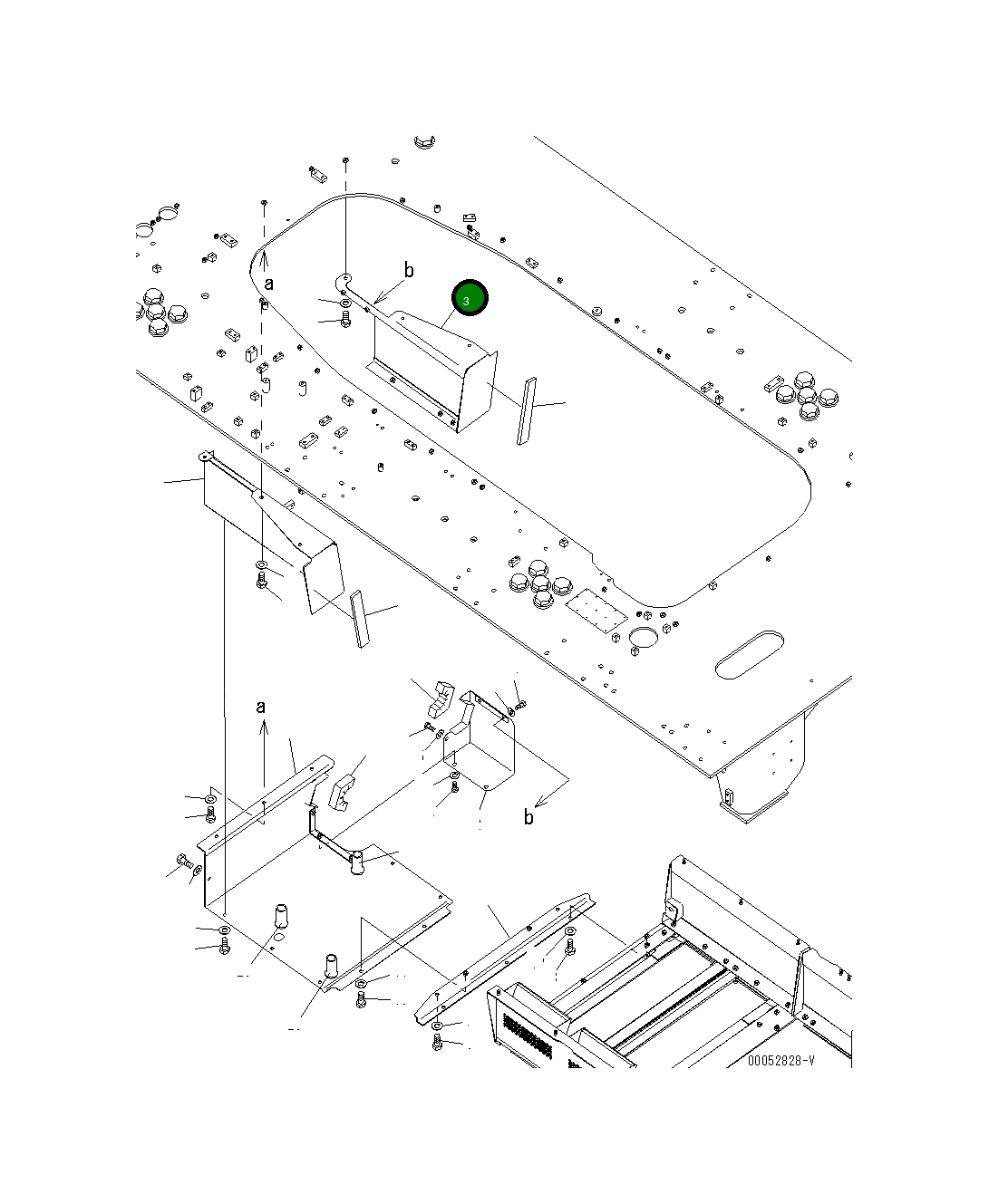 Крышка 21T-54-39131 Komatsu