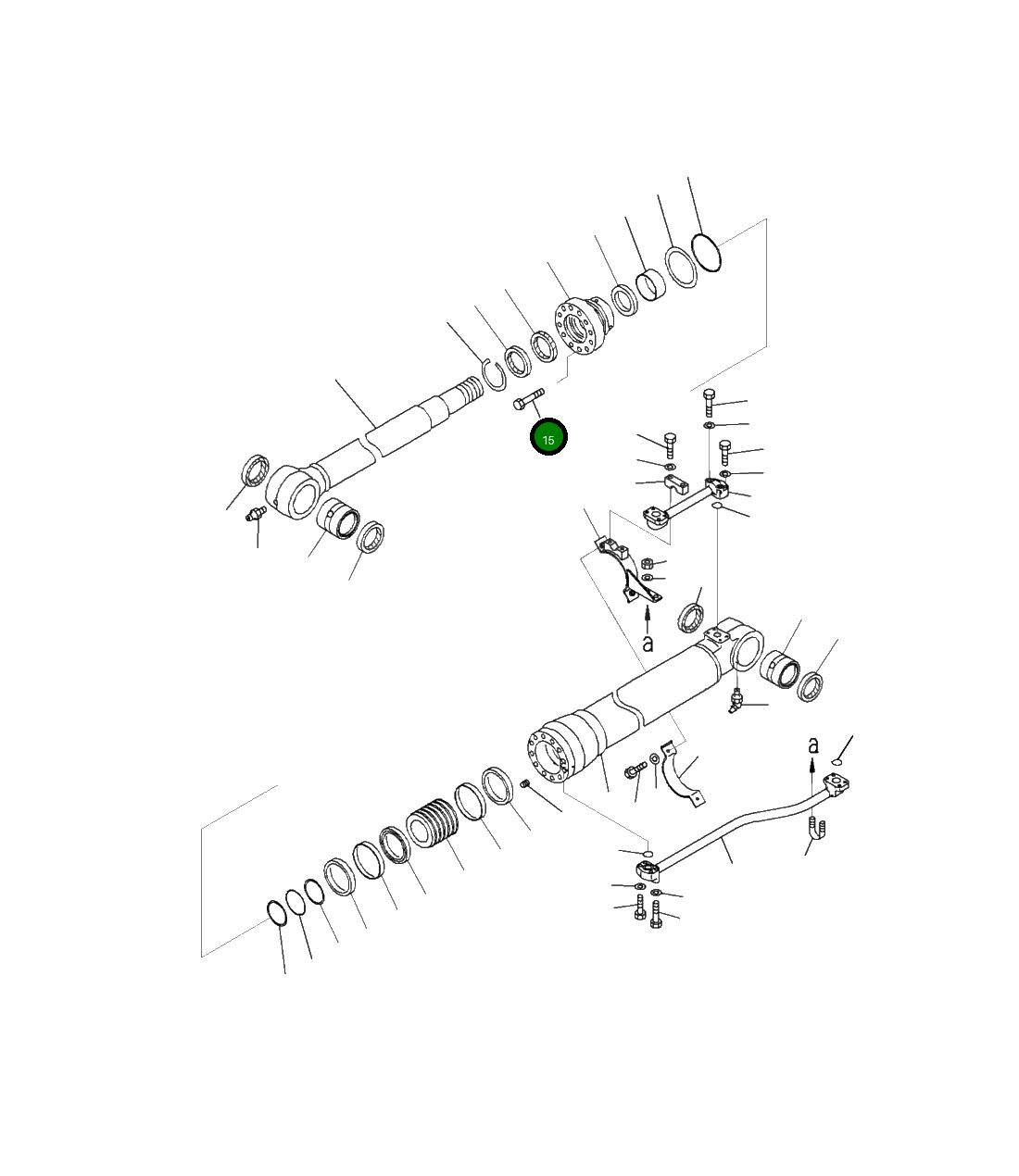Болт 707-88-81320 Komatsu